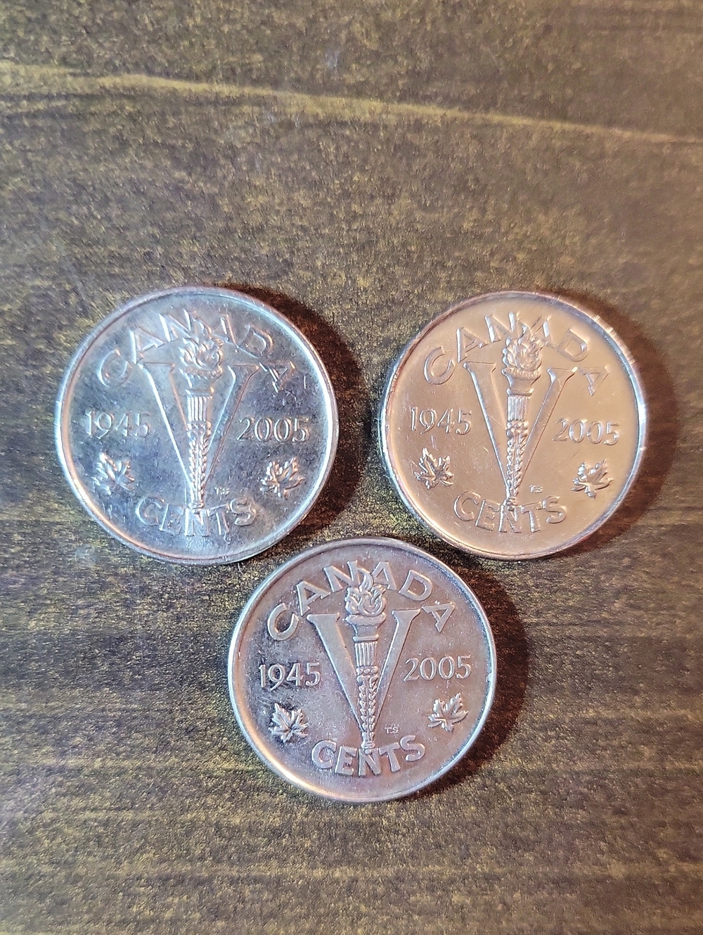 Silver Canadian Commemorative Coin Set - 2005 V-E Day 60th Anniversary